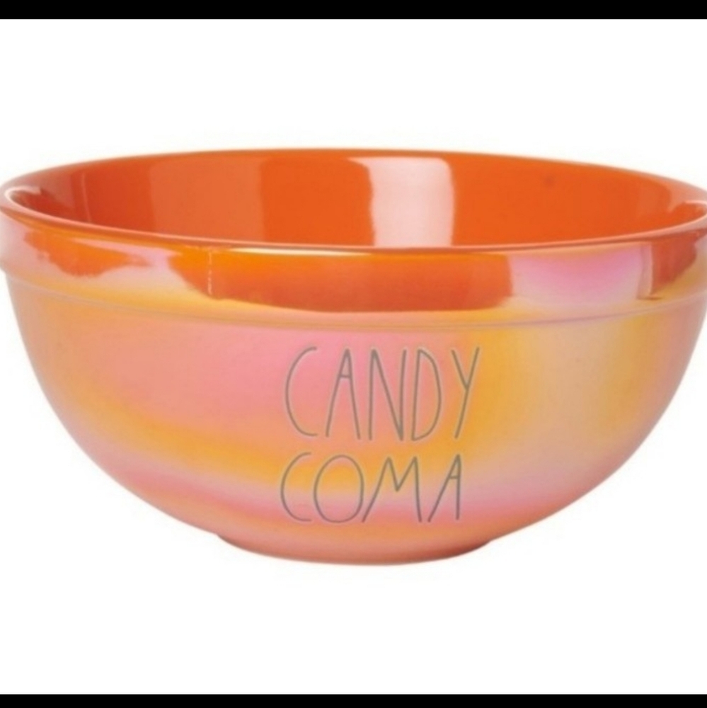 Orange and Pink Candy Coma Bowl